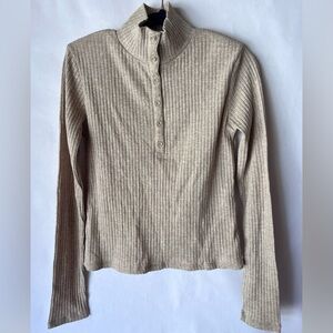 Zara Knit Cardigan with Padded Shoulders size Small‎ NWT